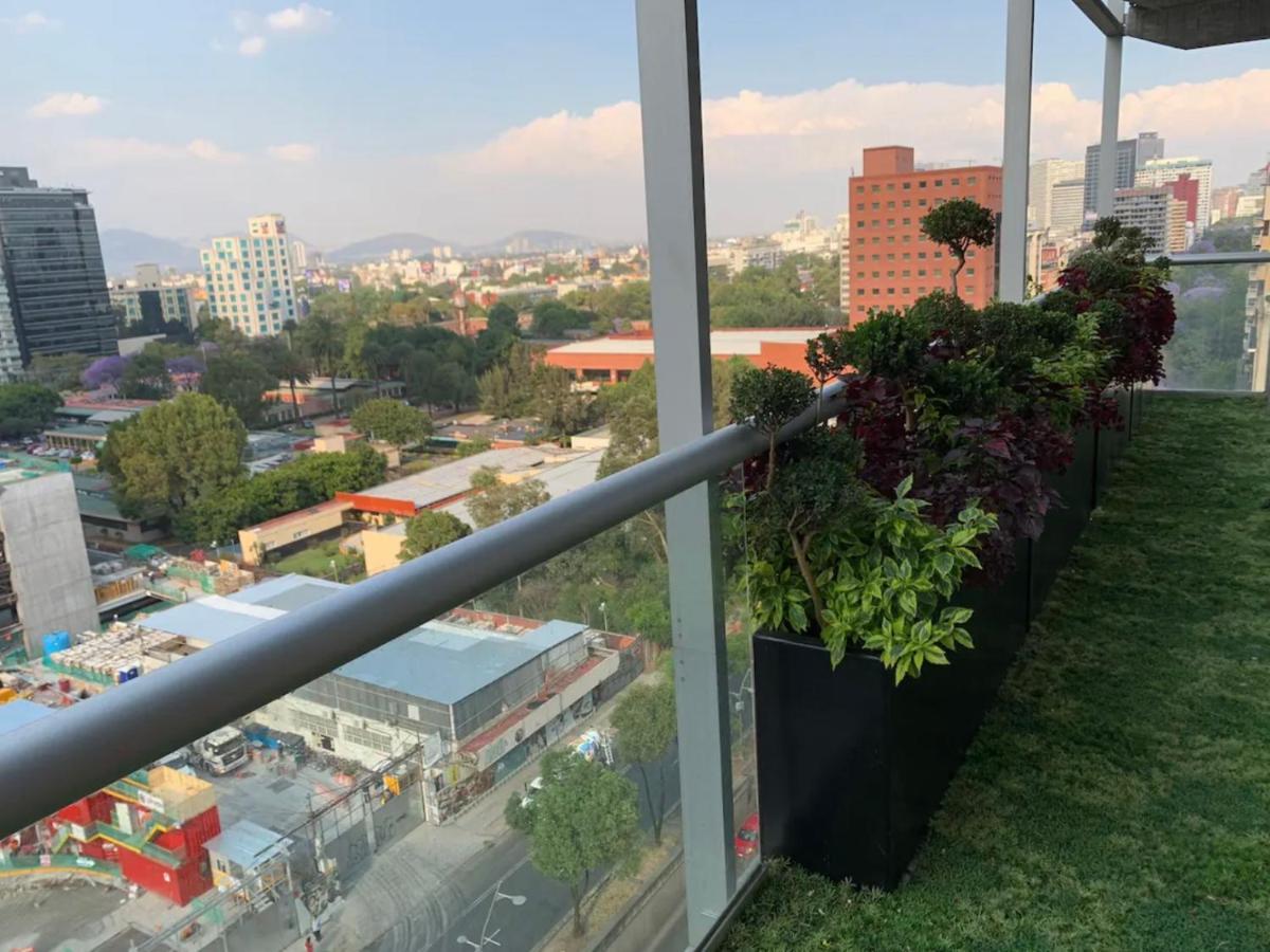 Departamento Mexicano En Polanco. Pool - Gym - Parking Kota Meksiko Bagian luar foto