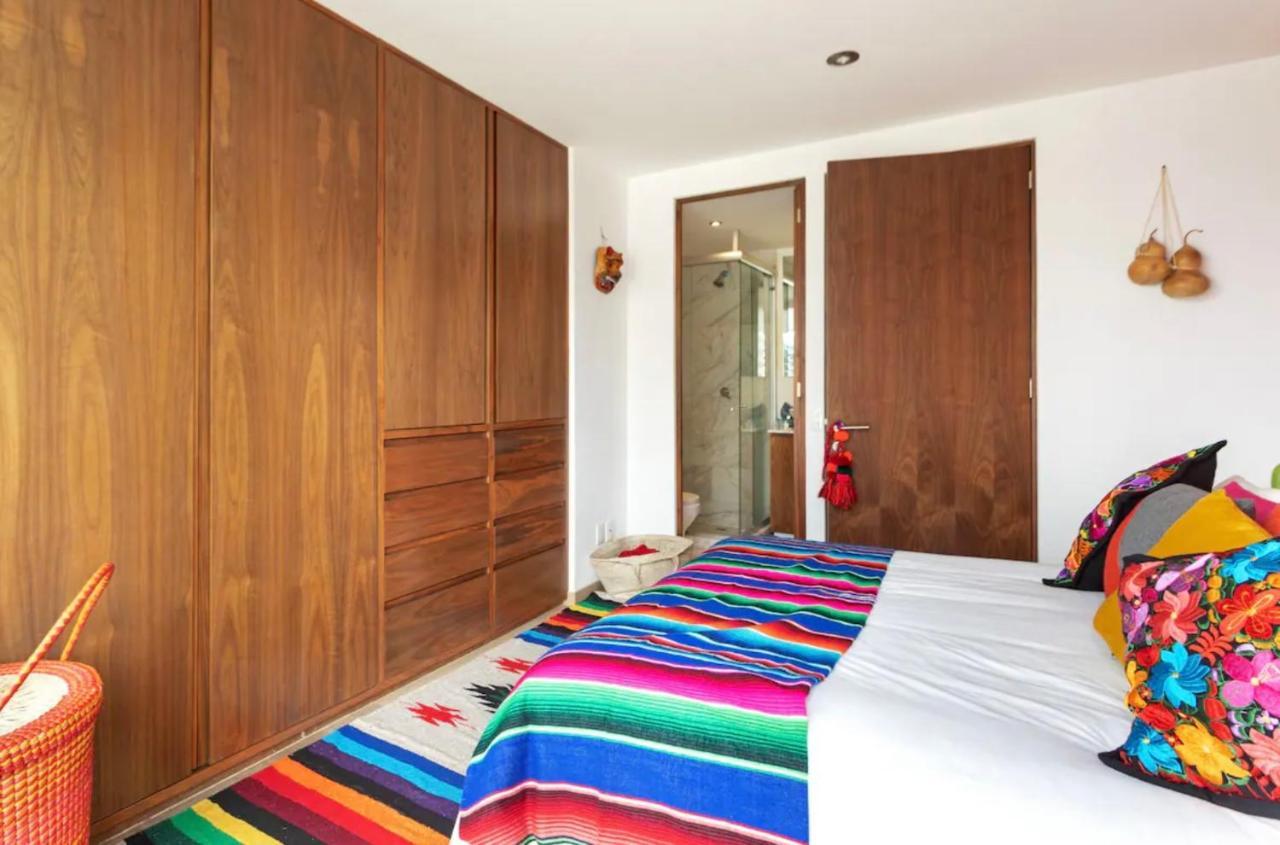 Departamento Mexicano En Polanco. Pool - Gym - Parking Kota Meksiko Bagian luar foto